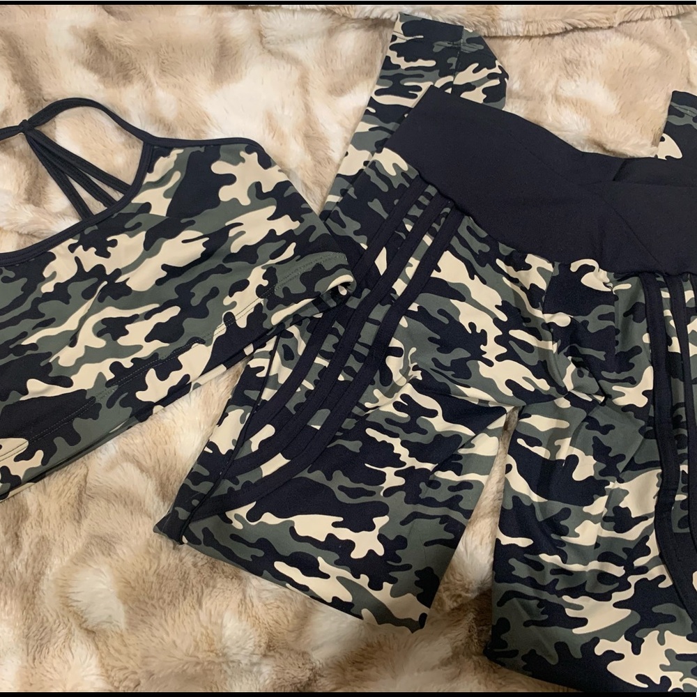 Blue Body Brazil Camo Set